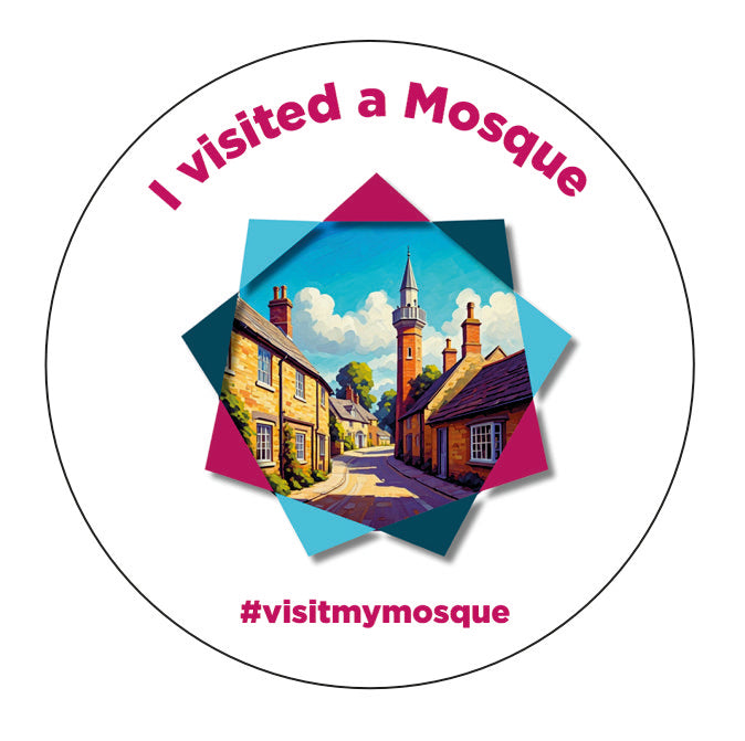 I Visited A Mosque Stickers
