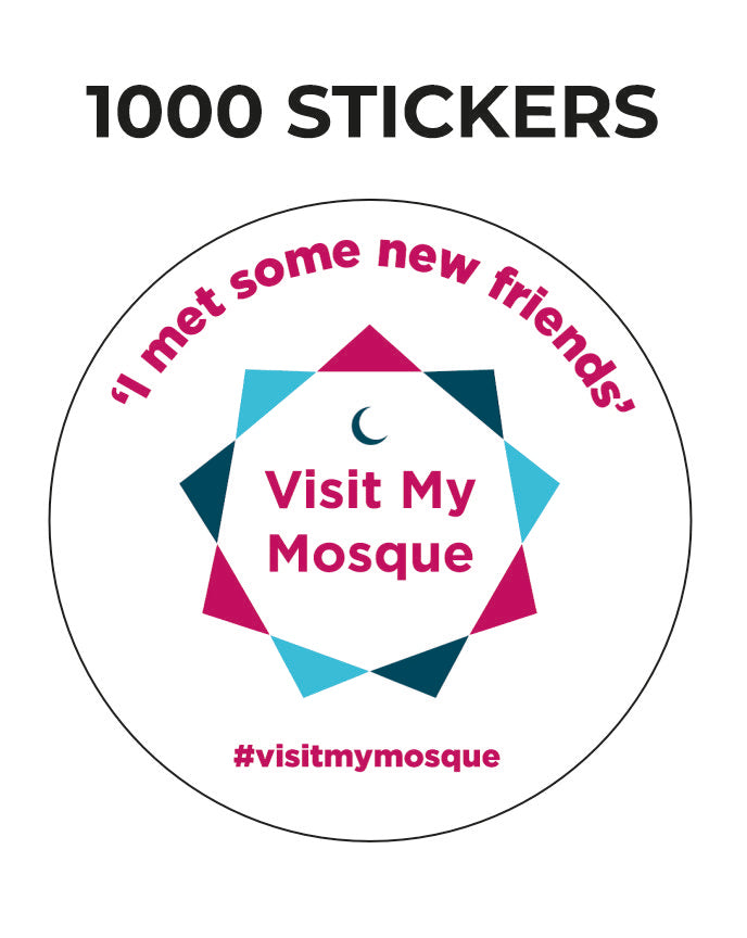 1000 Quantity - I met some new friends VMM Stickers for £70