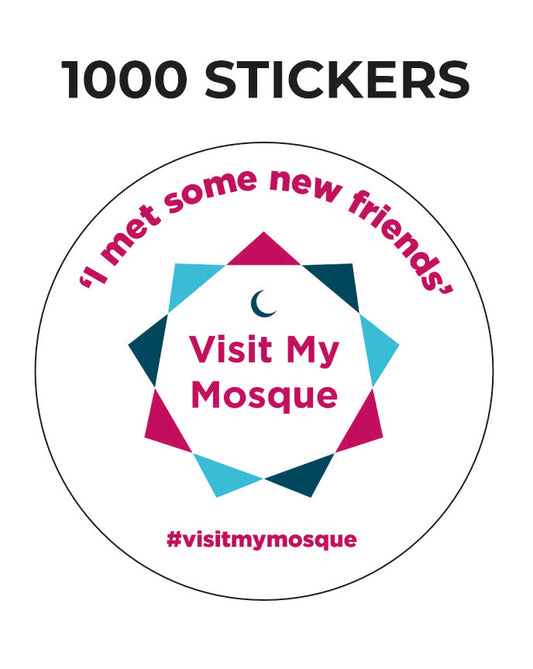 1000 Quantity - I met some new friends VMM Stickers for £70