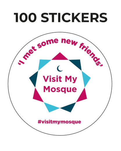 100 Quantity - I met some new friends VMM Stickers for £40