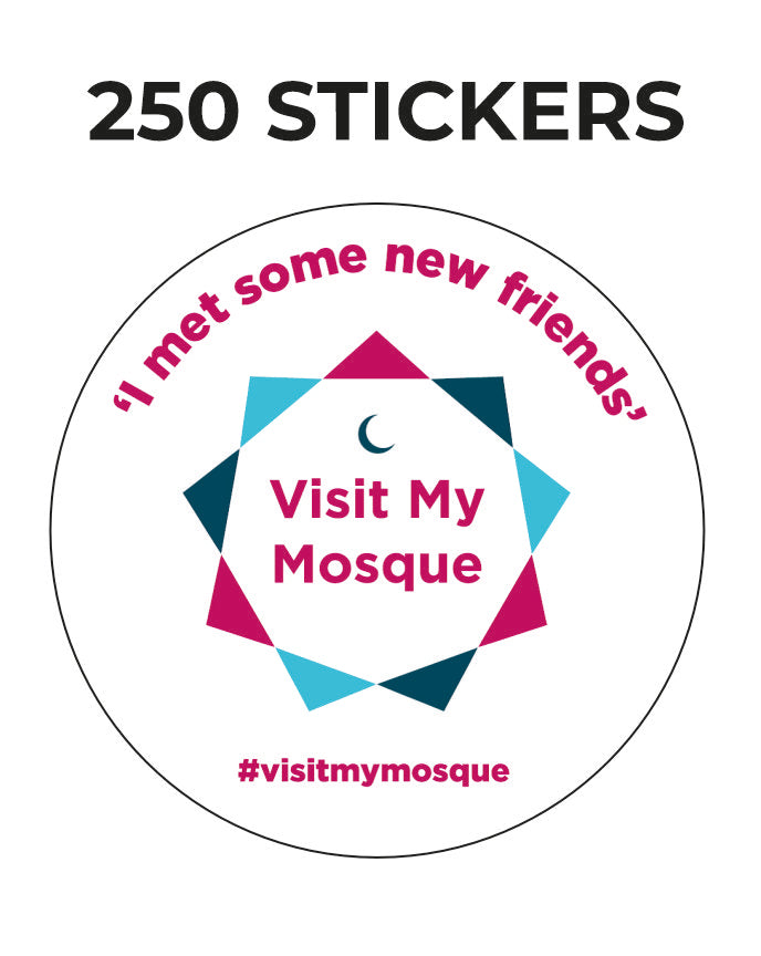 250 Quantity - I met some new friends VMM Stickers for £45